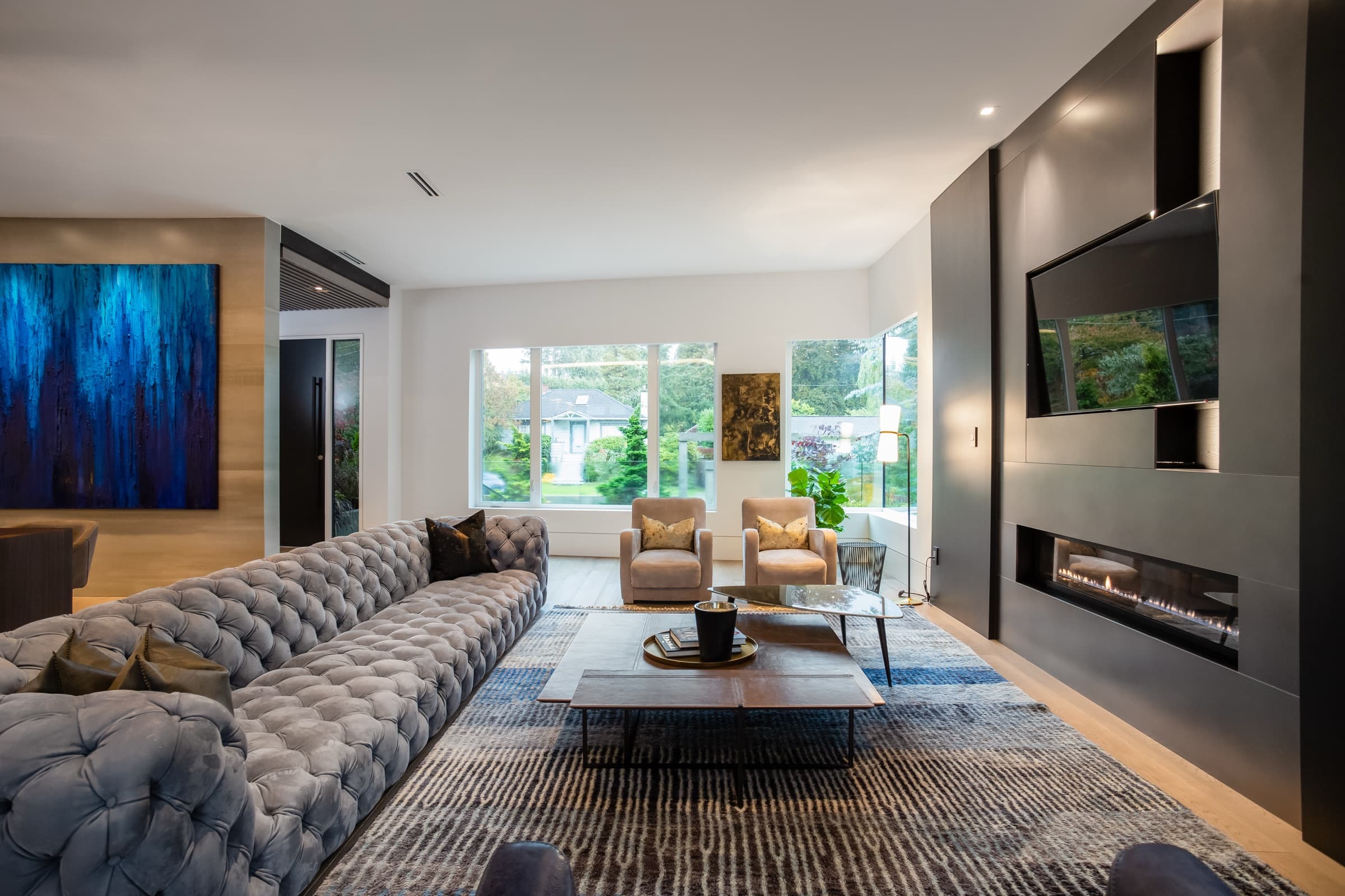 Caliker Homes living room interior